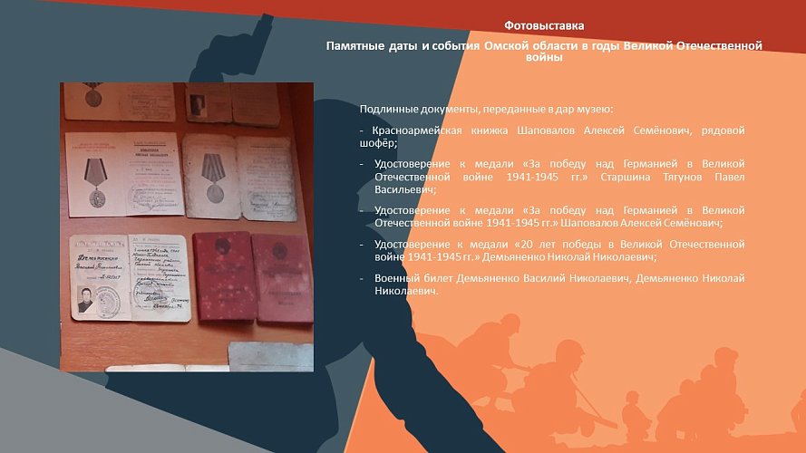 «Памятные даты и события Омской области в годы Великой Отечественной войны»